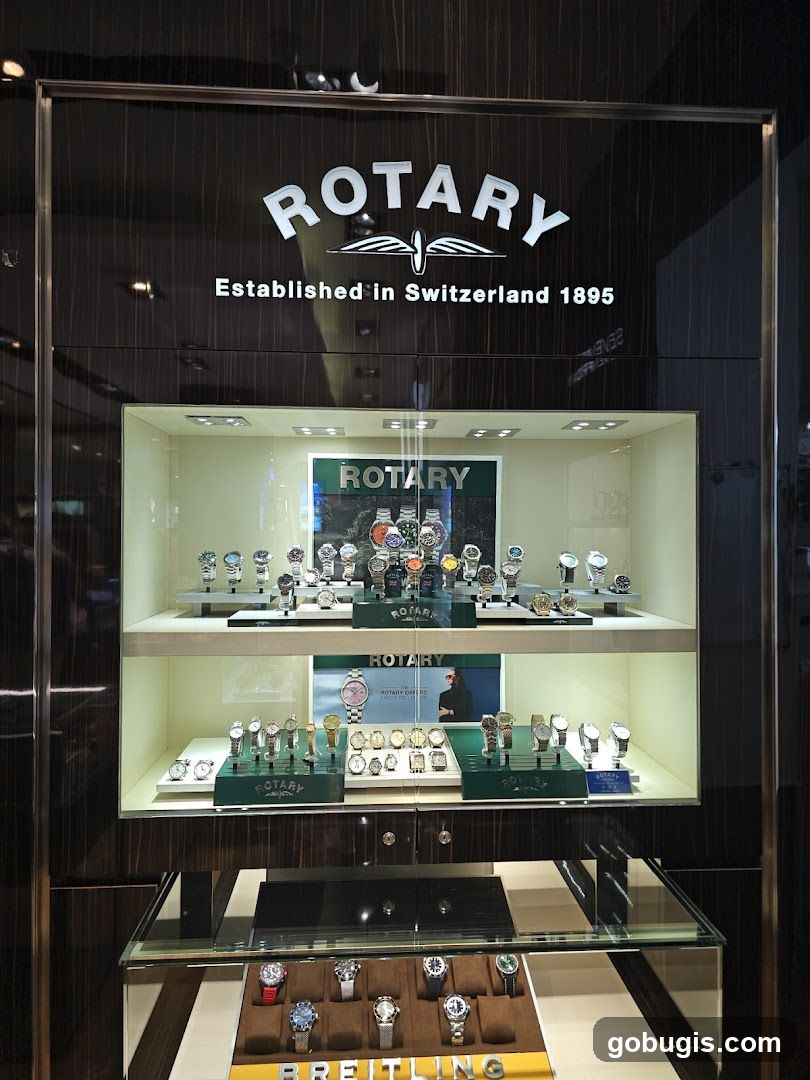 Rotary Watch Display