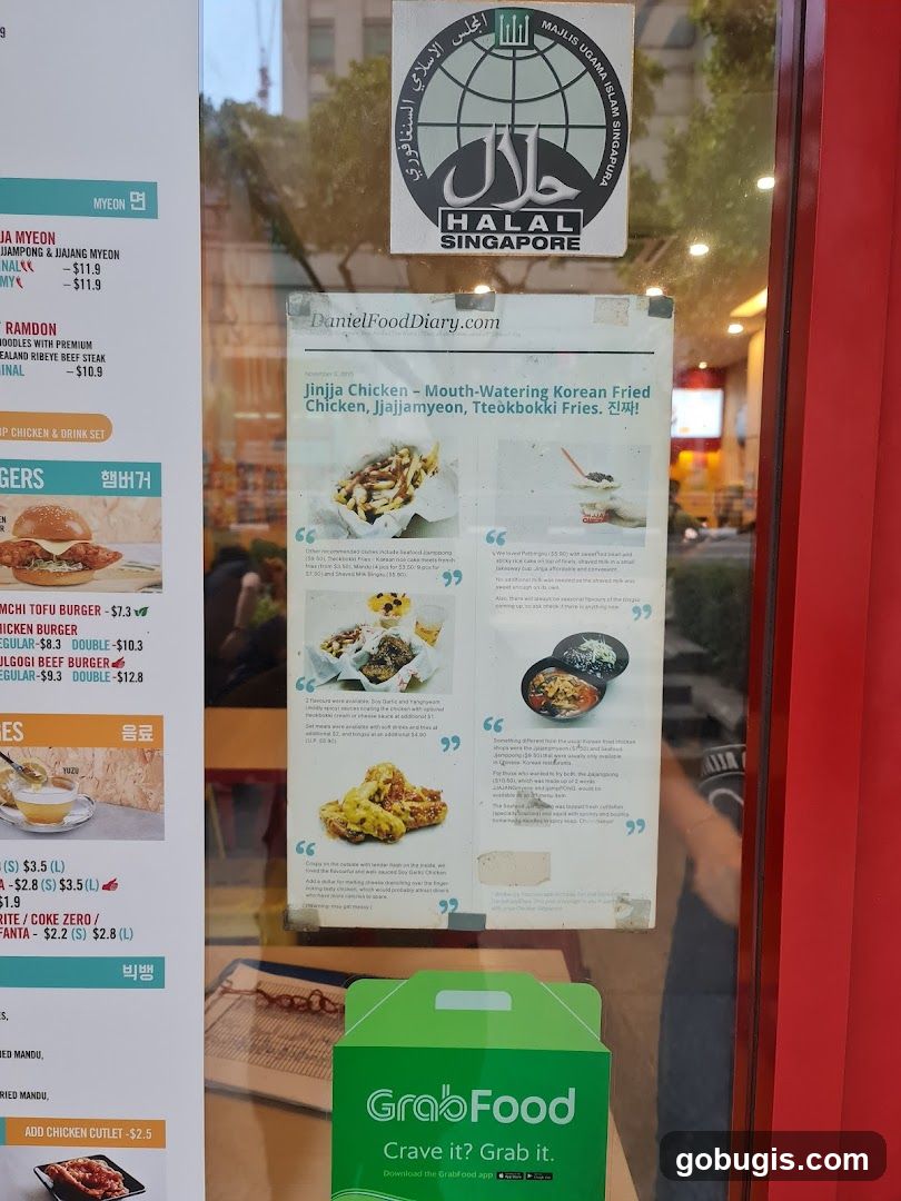 Restaurant Window Display