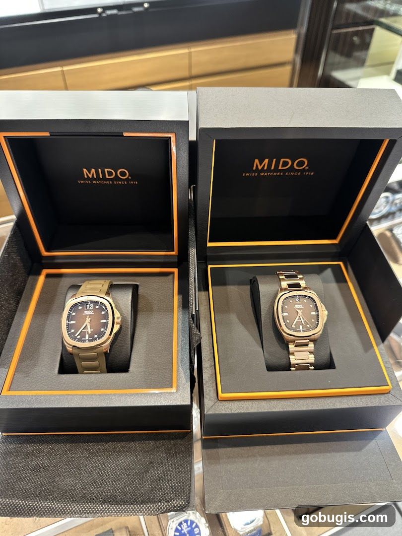 Mido Watches Display