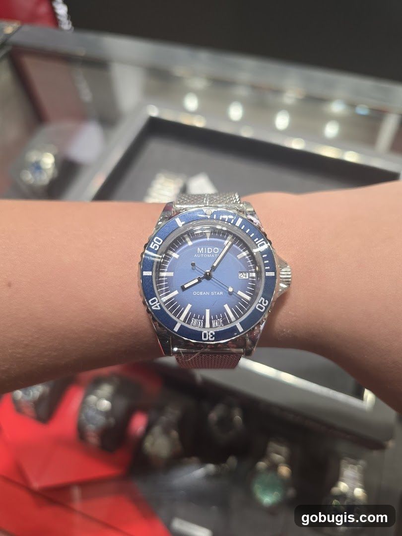 Watch on Wrist