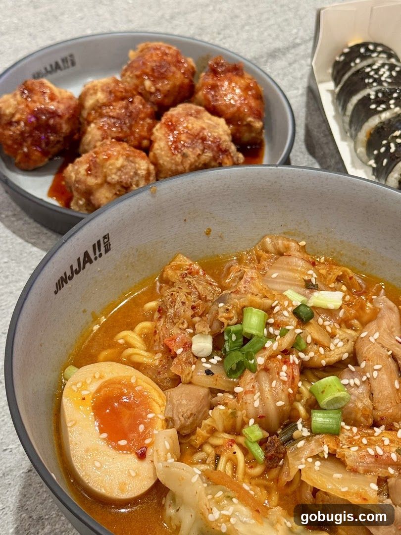 Korean Food Spread
