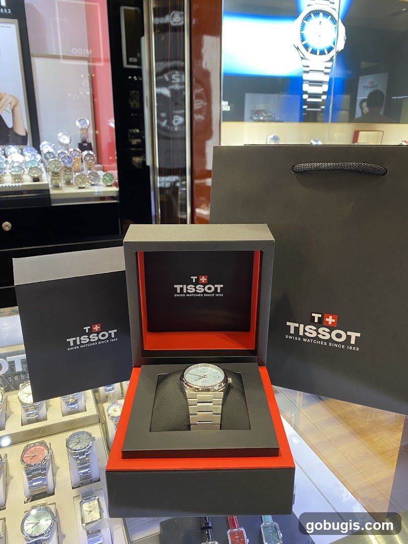 Tissot Watch Display