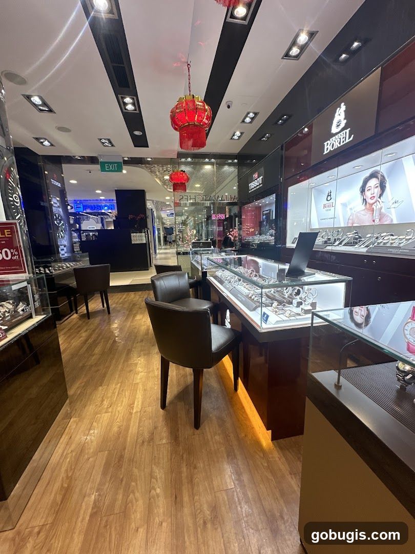 Watch Store Interior