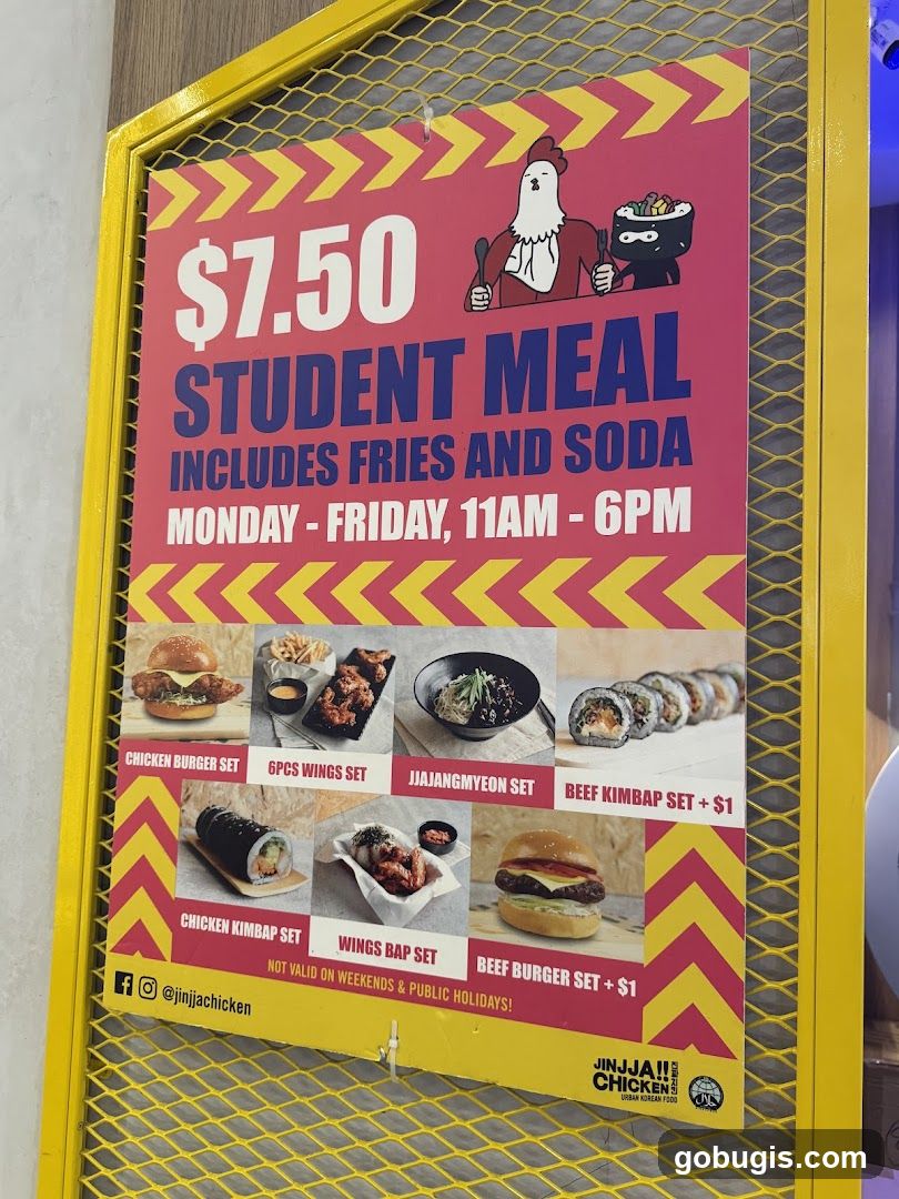 Student Meal Promotion