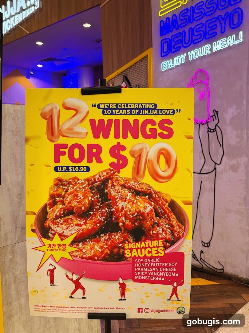 12 Wings for $10 Promotion