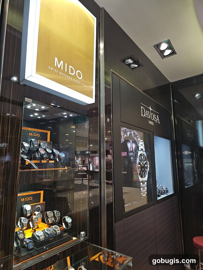 Watch Store Display