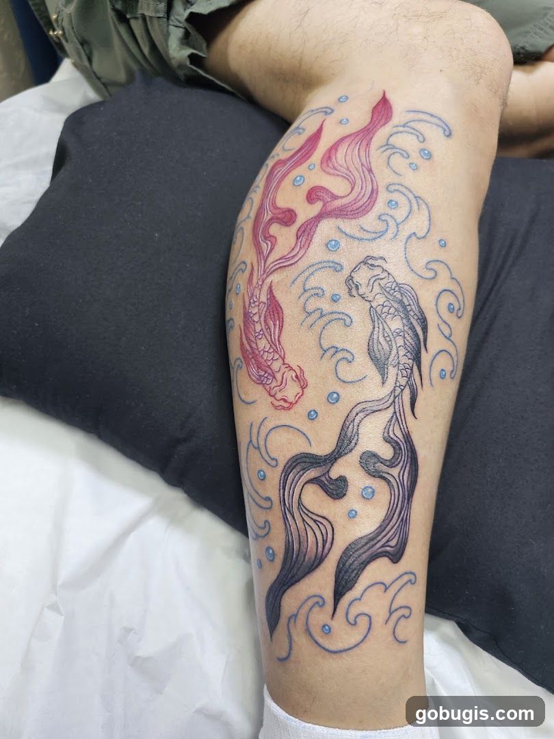 Koi Fish Tattoo