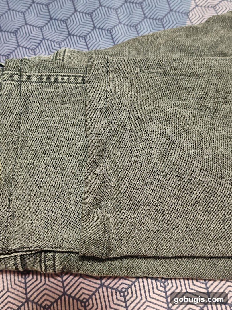 Denim Fabric Detail