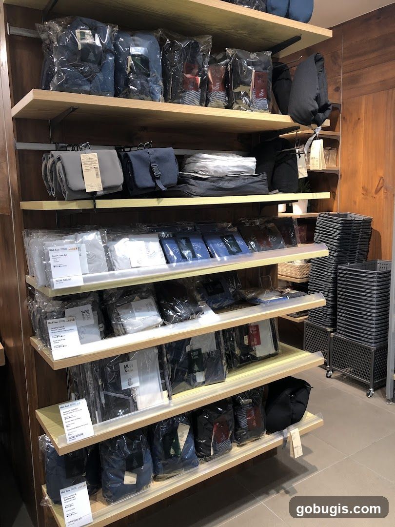 MUJI Store Shelving
