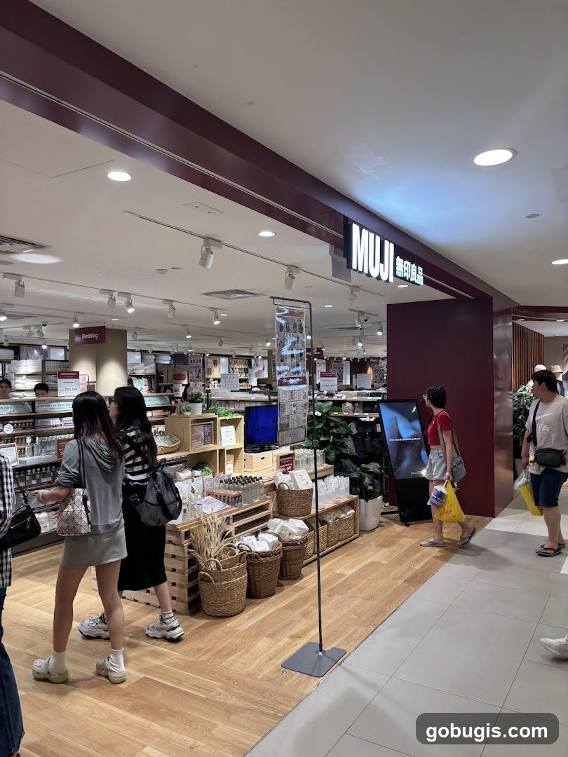 MUJI Store Interior