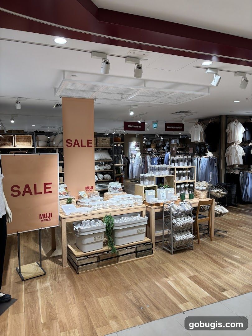 Muji Store Display