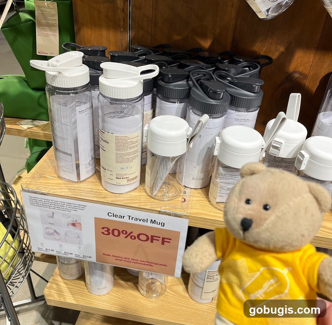 Clear Travel Mug Sale