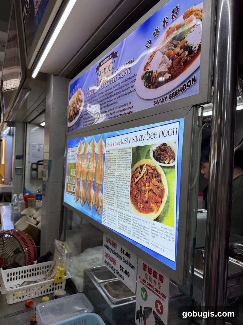 Satay Bee Hoon Stall