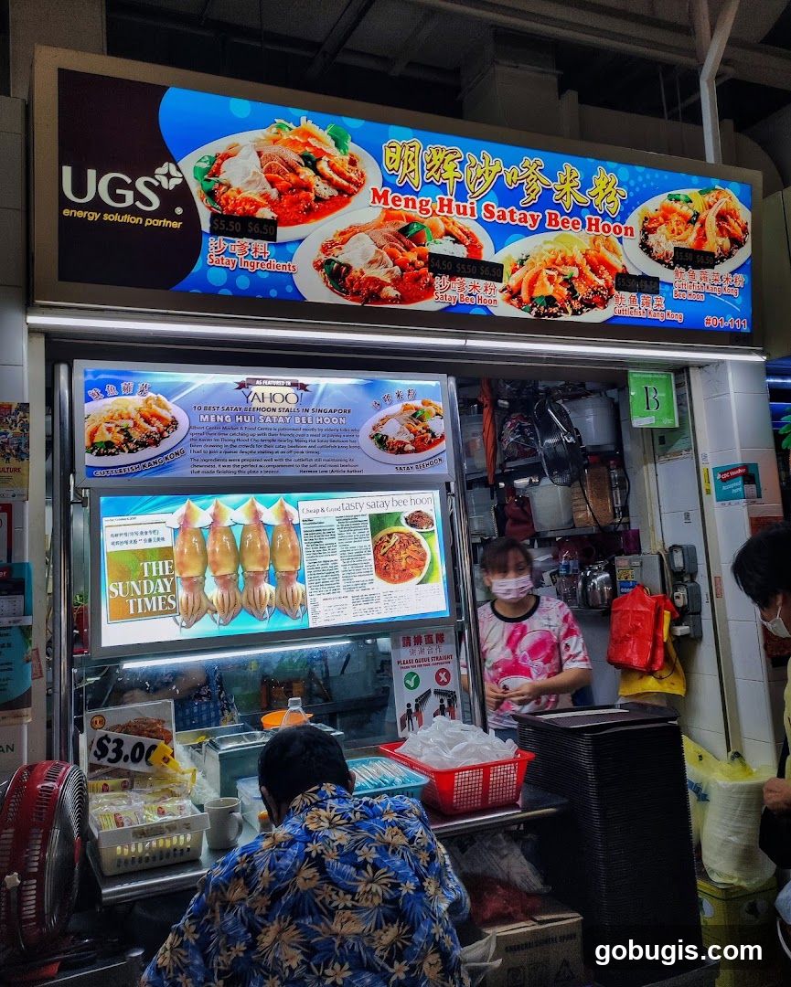 Food Stall with Menu Display