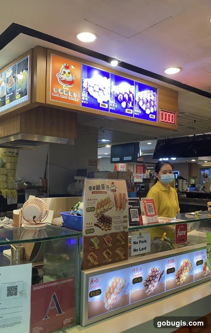 Bubble Waffle Stand