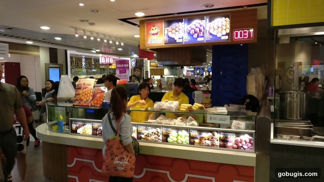 Snack Stand in Mall