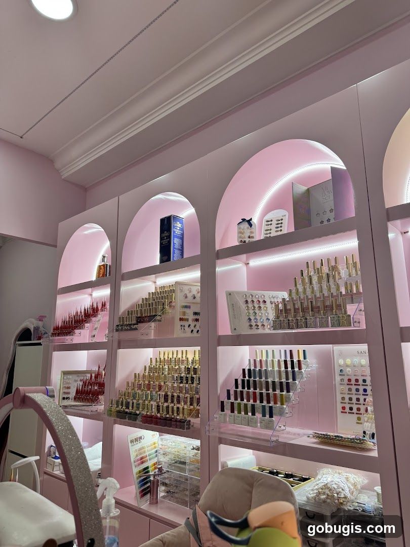 Nail Salon Display