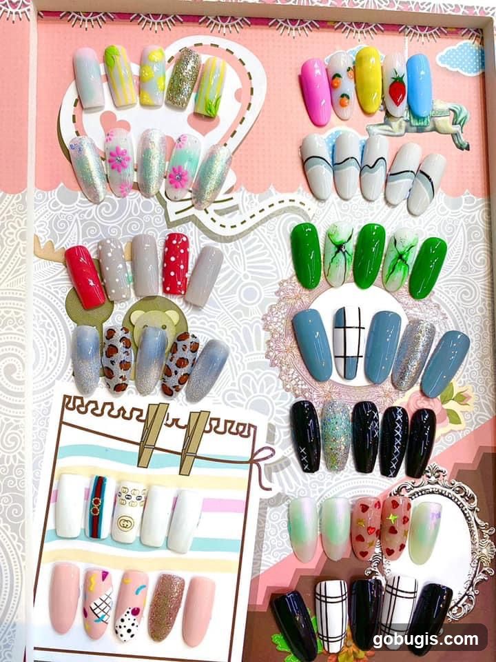 Nail Art Display