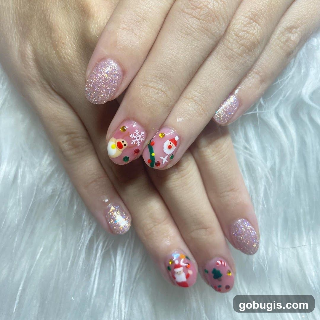Christmas Themed Nails