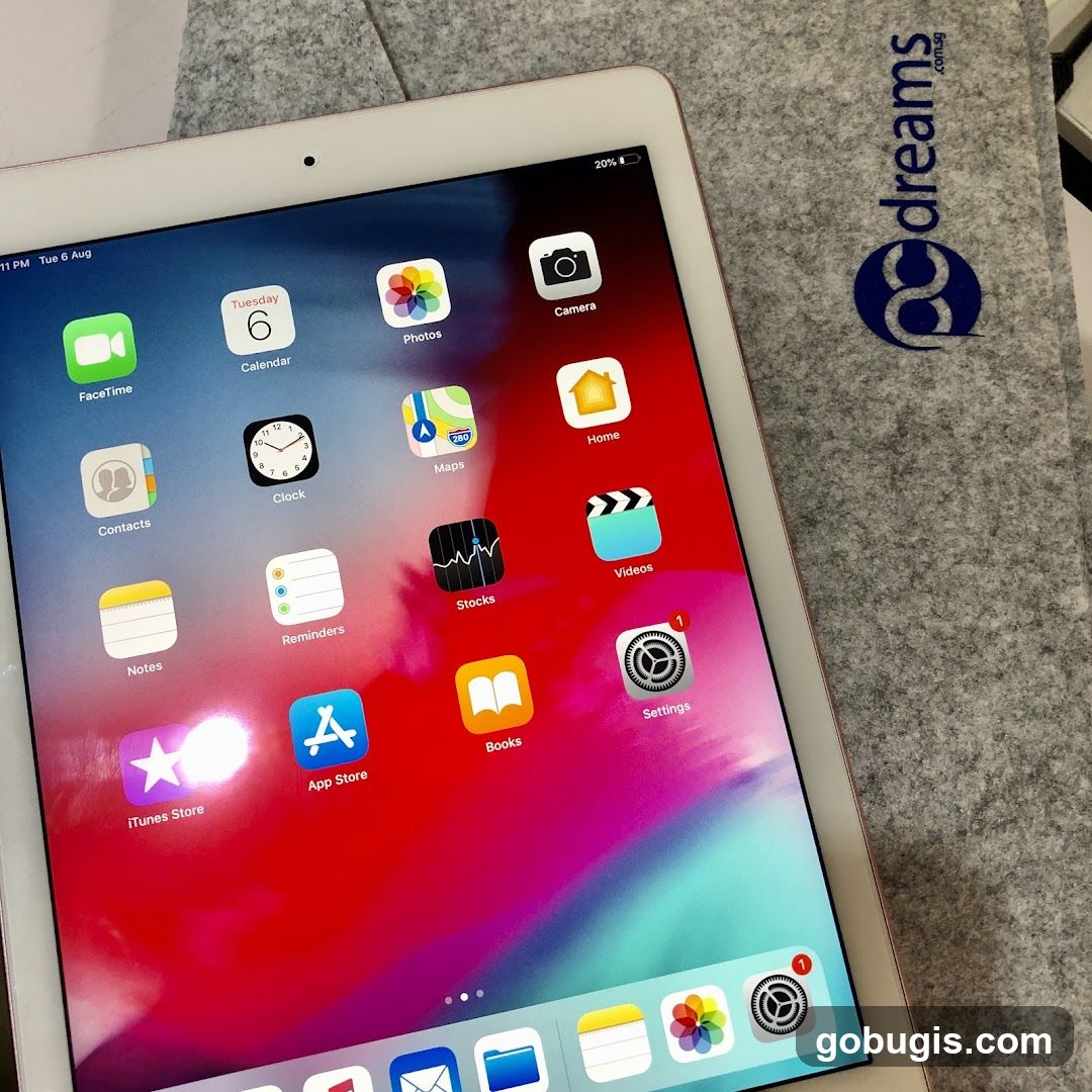 iPad with Apps