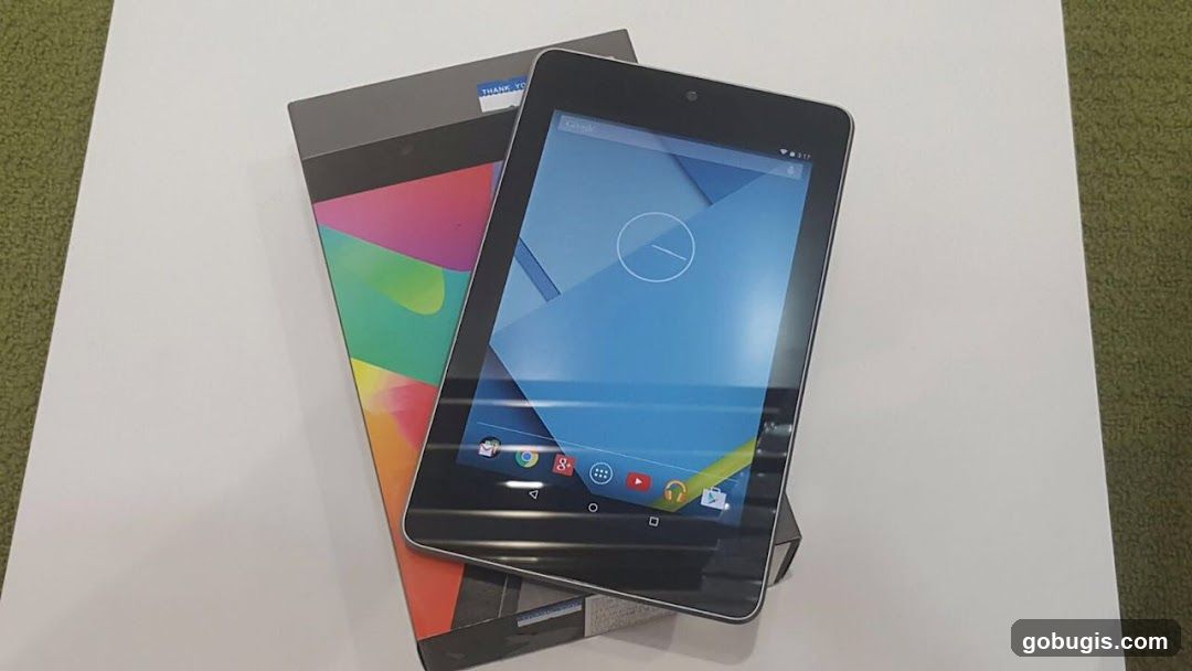 Tablet and Box