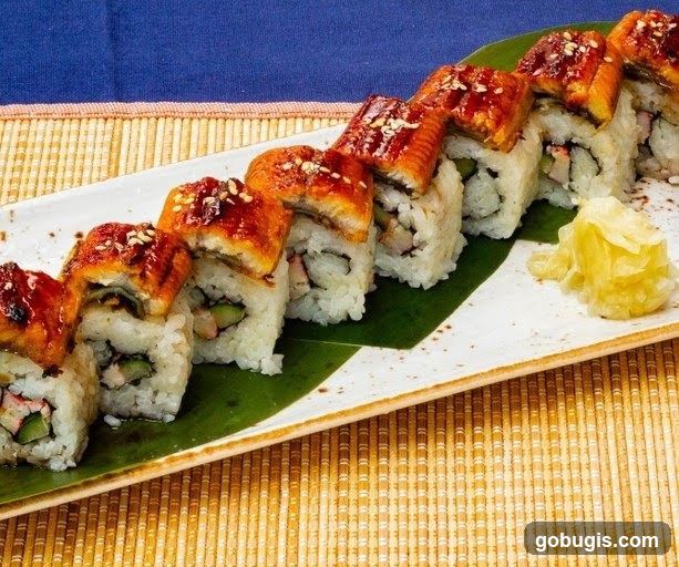 Unagi Sushi Roll