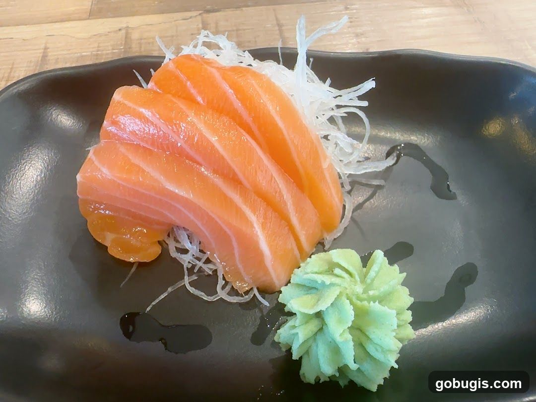 Salmon Sashimi