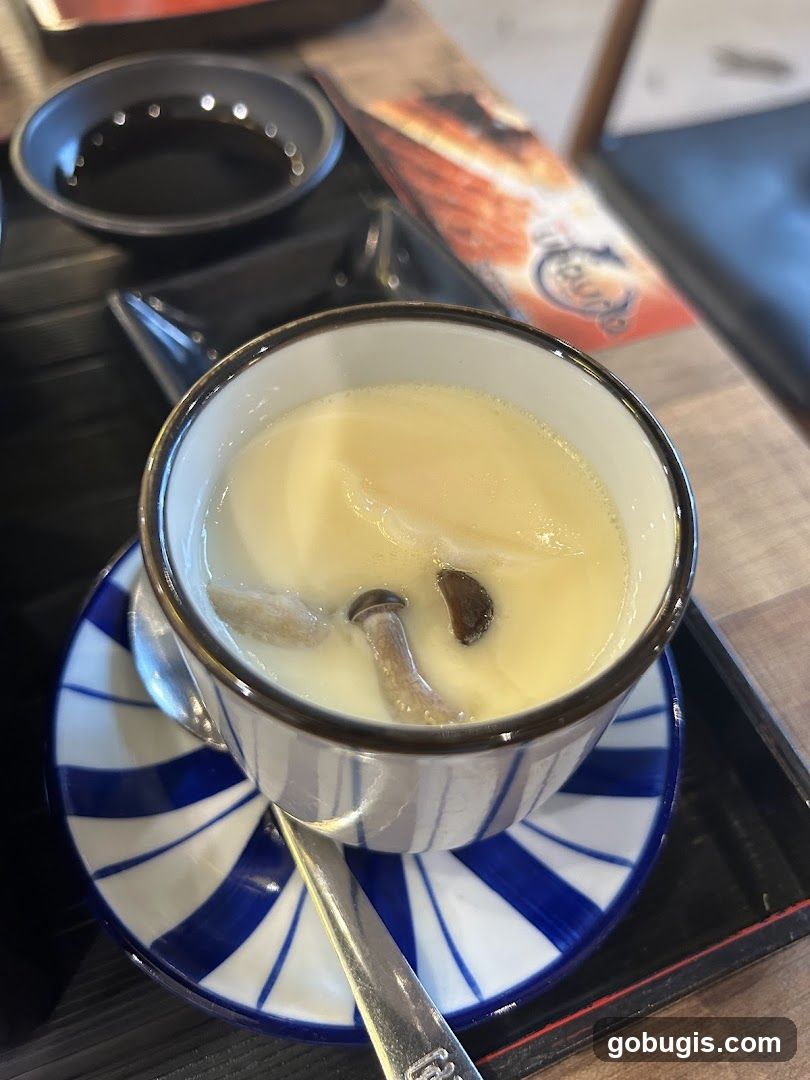 Chawanmushi with Mushrooms