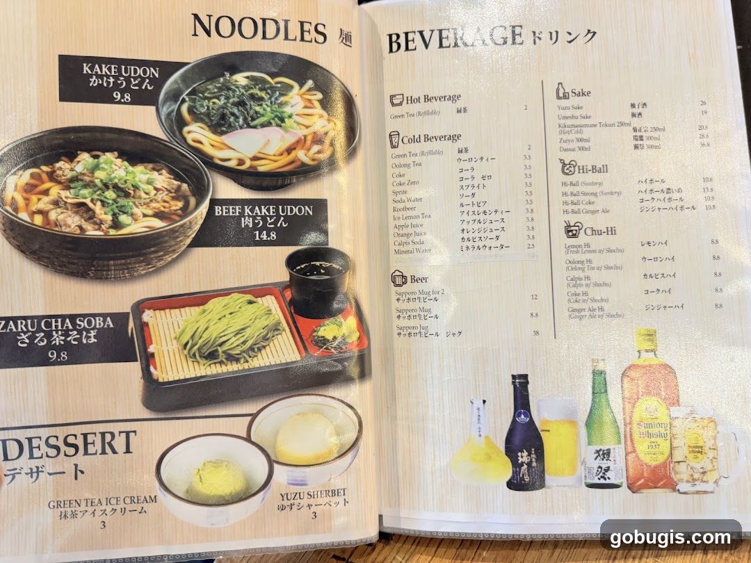 NOODLES & BEVERAGE DRINK