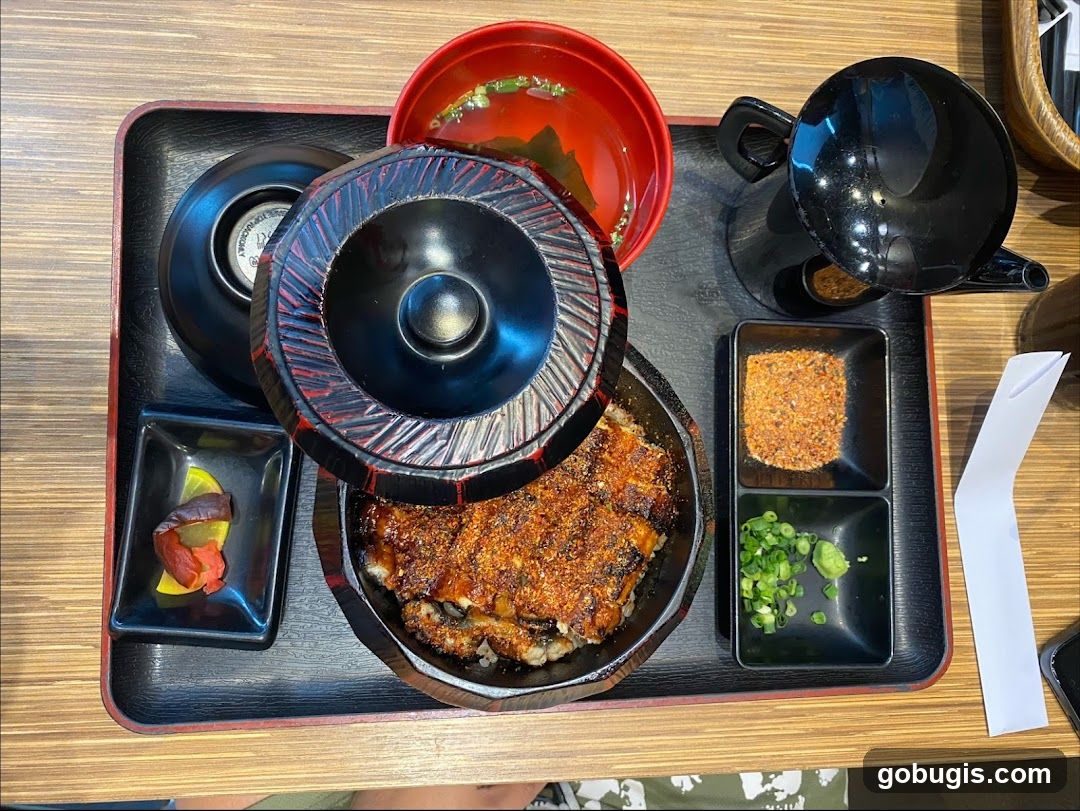 Unagi Donburi Meal