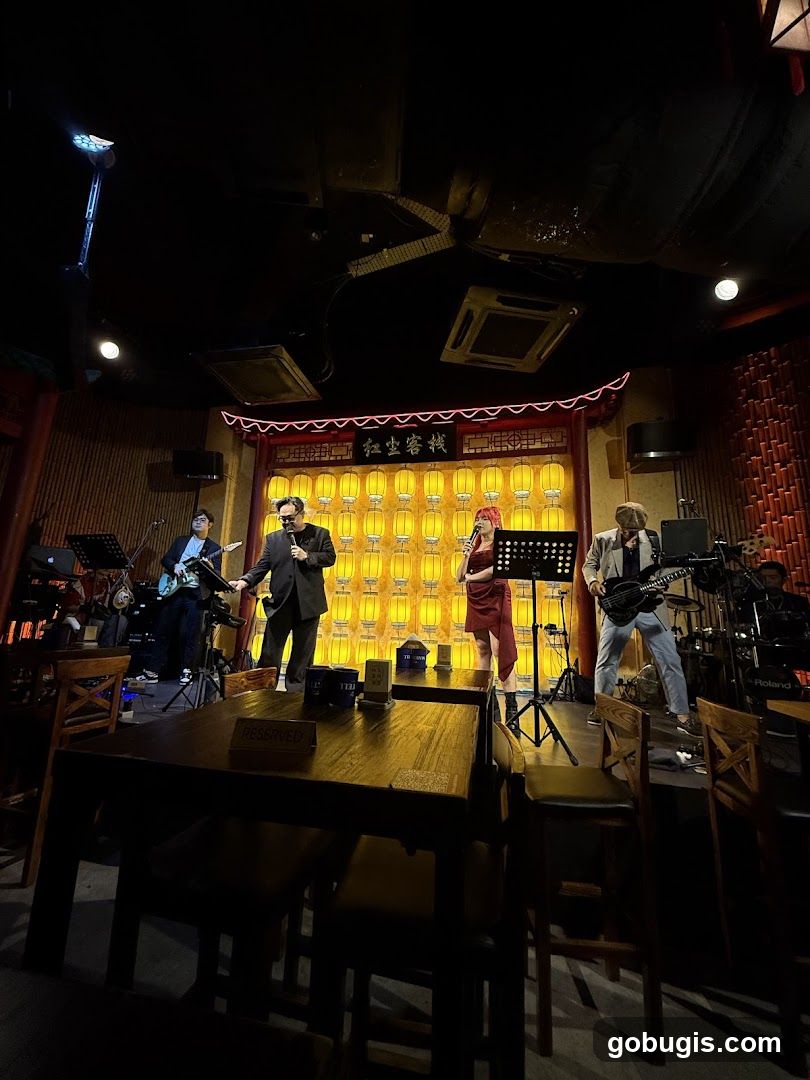 Live Band Performing on Stage