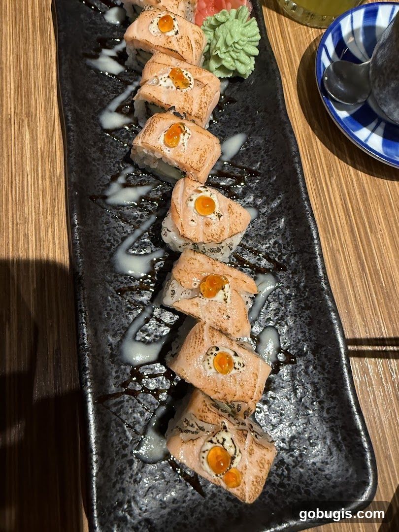 Salmon Sushi Rolls