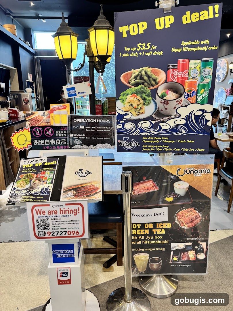 Restaurant Promotions and Hiring Notice