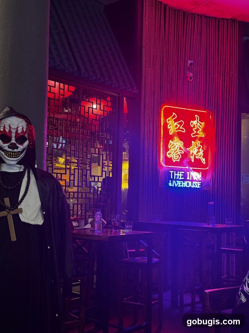Halloween Themed Bar
