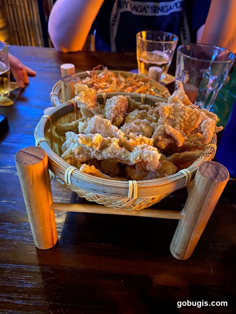 Fried Snacks and Beer