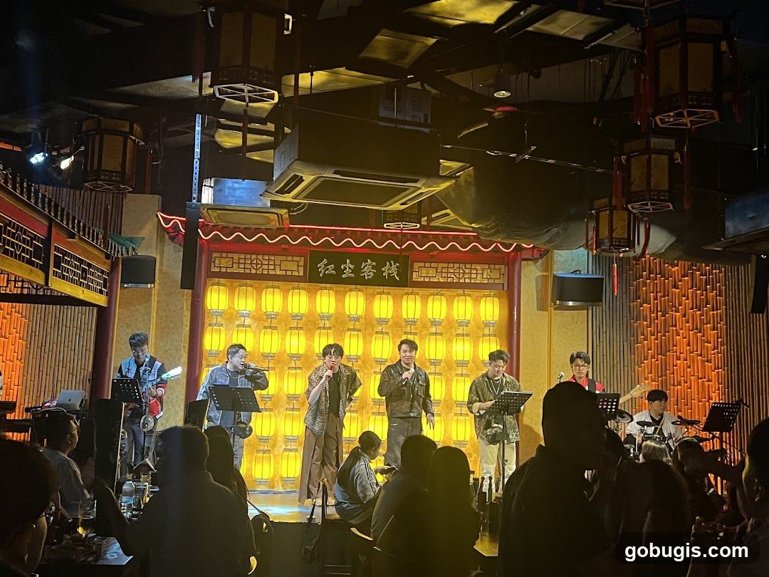 Live Band Performing on Stage