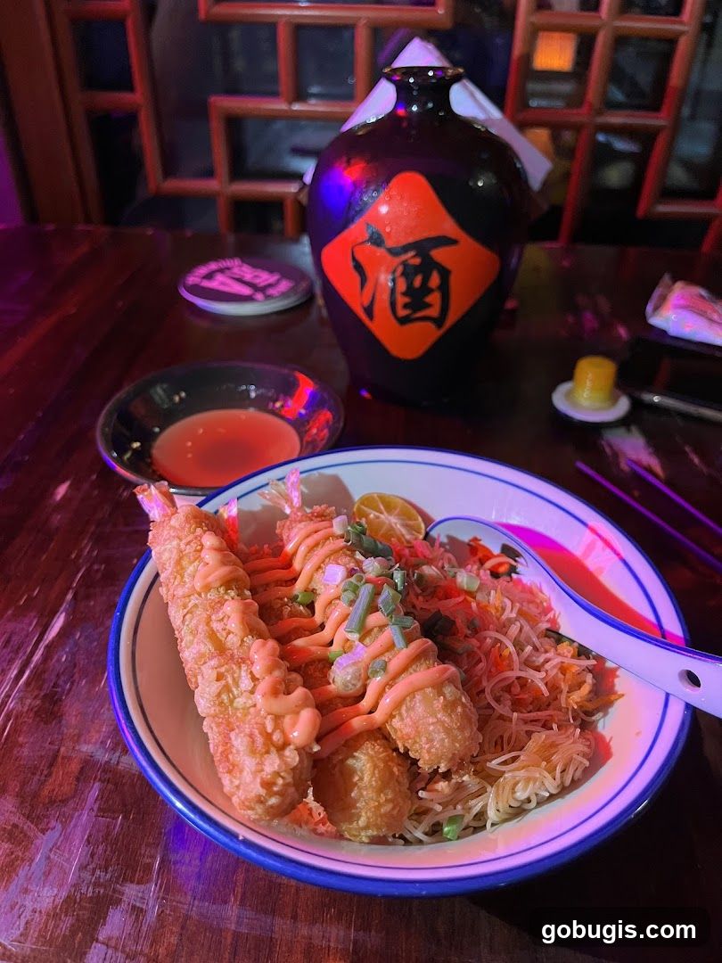 Fried Shrimp and Noodles