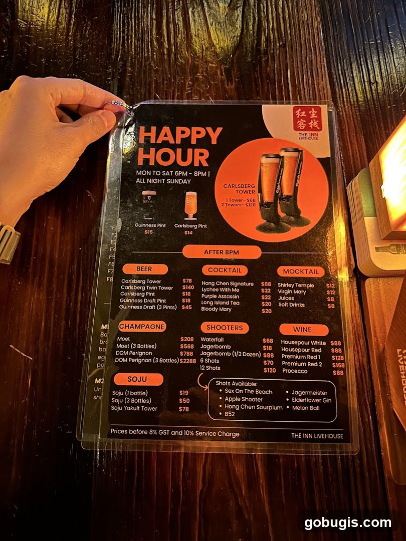 Happy Hour Menu