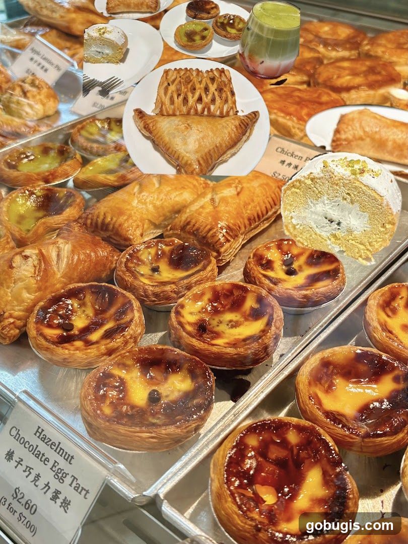Assortment of Pastries and Drinks