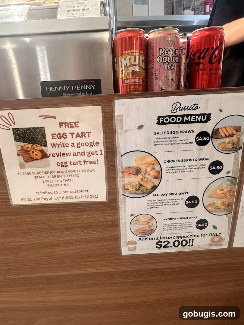 Food Menu and Promotion