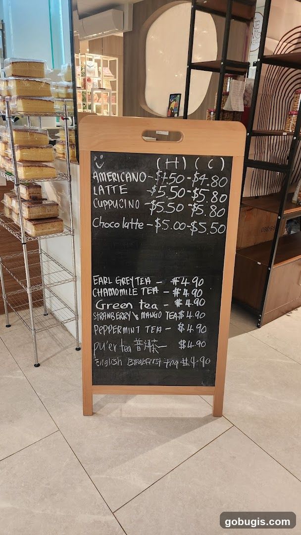 Cafe Menu