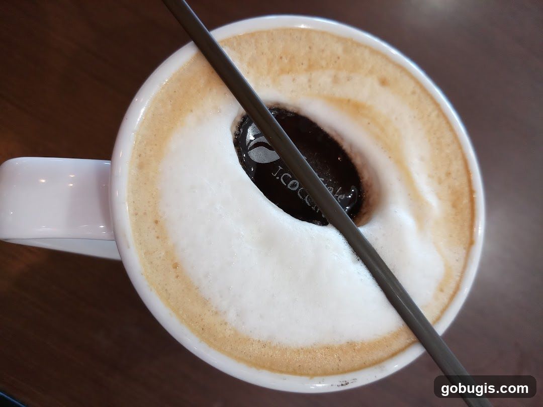 Iced Beverage with Logo
