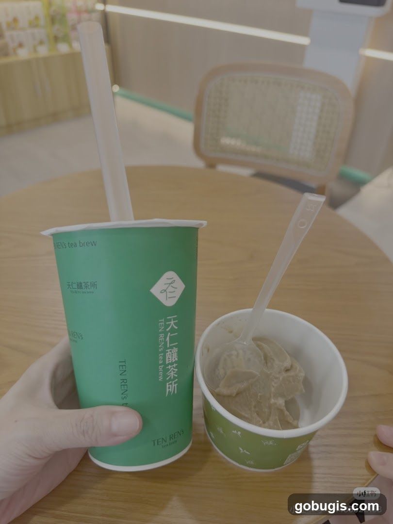 Tea and Ice Cream