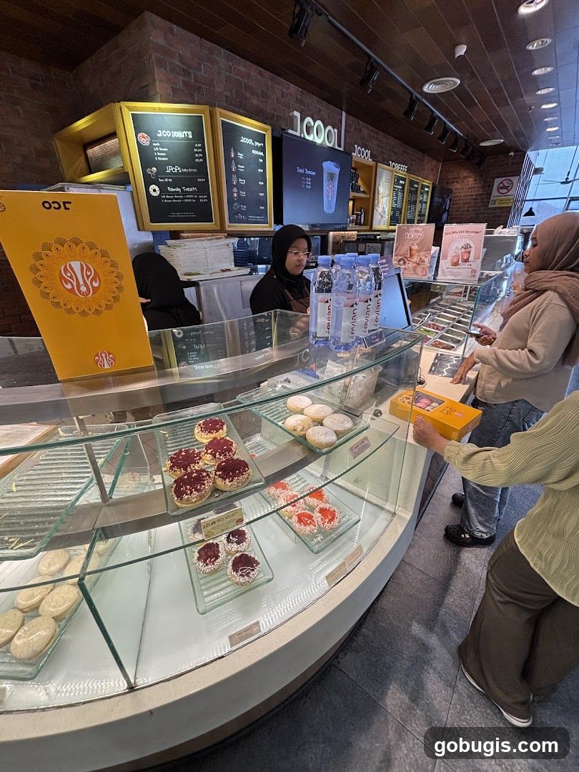 Donut Shop Counter