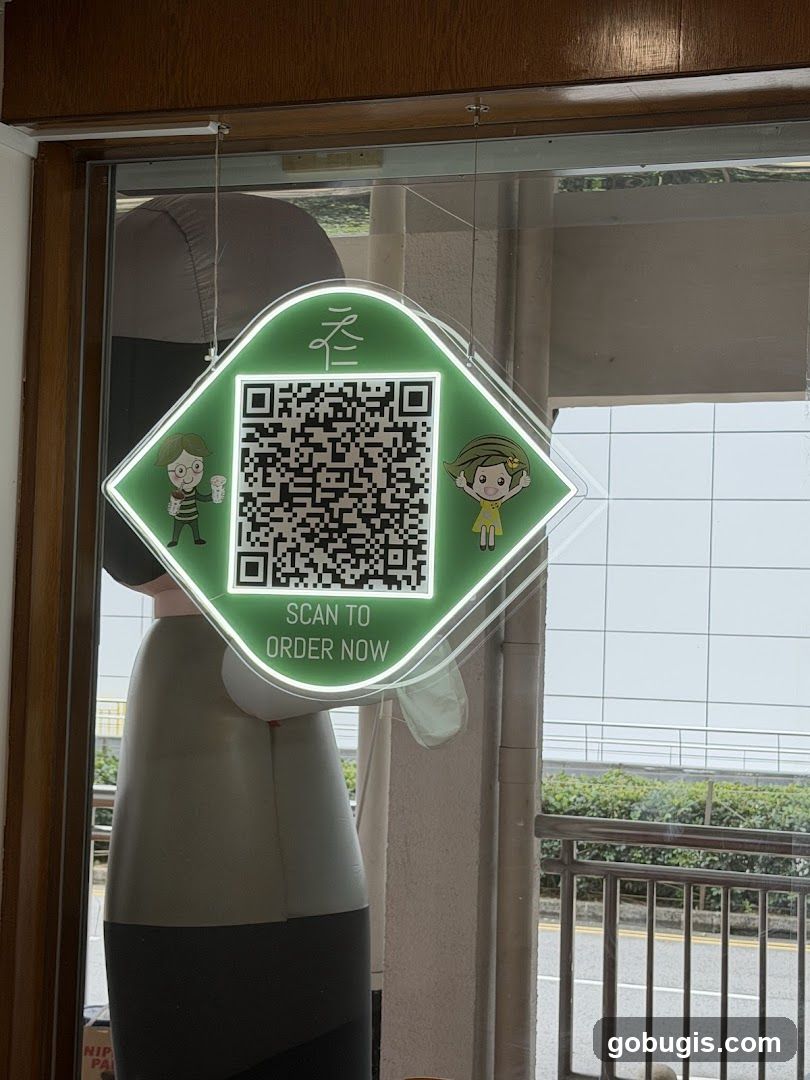 QR Code for Ordering