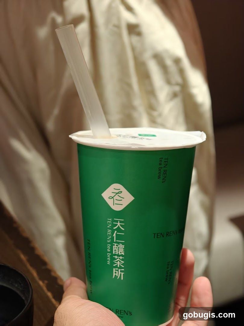 Ten Ren's Tea Brew Cup