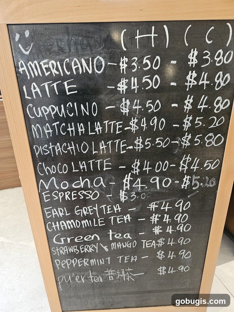Beverage Menu