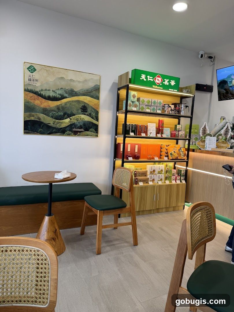 Tea Shop Interior
