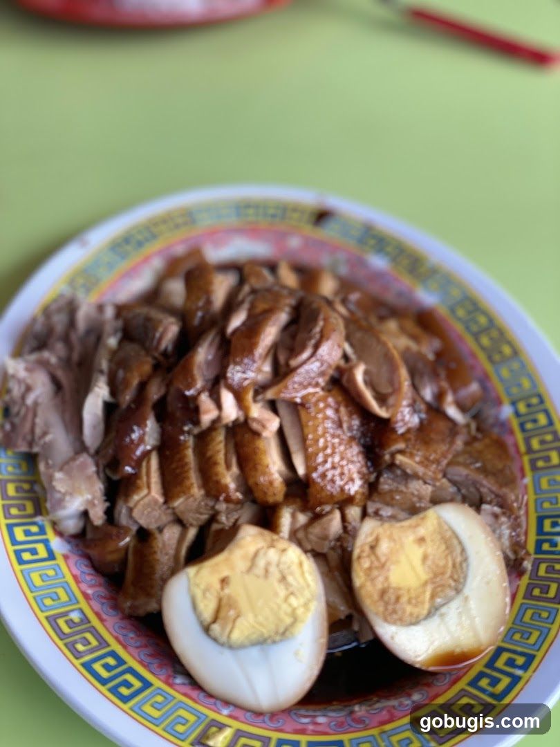 Braised Duck and Eggs