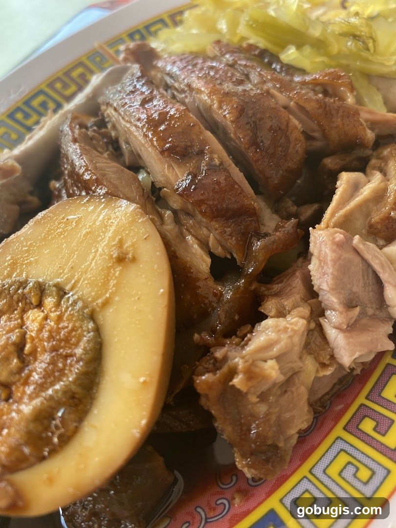 Braised Duck and Egg